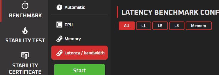 OCCT Benchmark